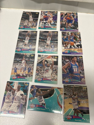 All-Star Game 1993 NBA cards like new, set of 12