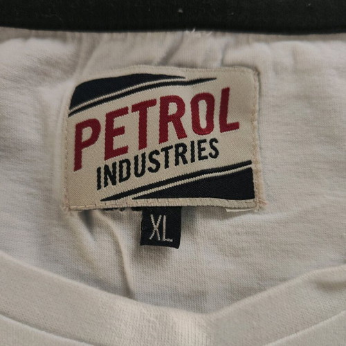 Petrol Industries short-sleeve T-shirt new, size XL, white