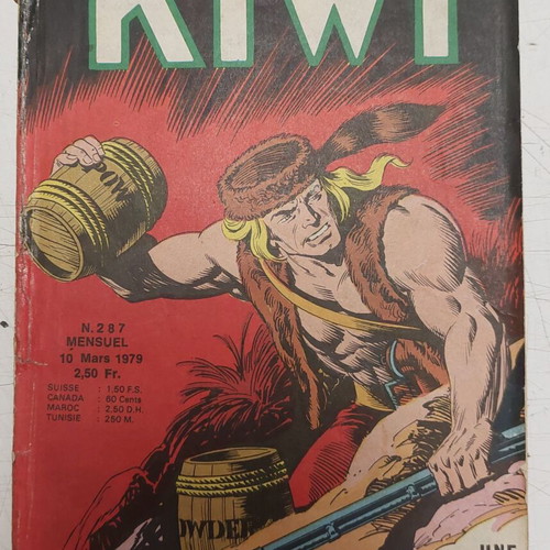 Kiwi Blek comic used, French edition March 1979