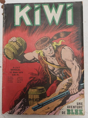 Kiwi Blek comic used, French edition March 1979