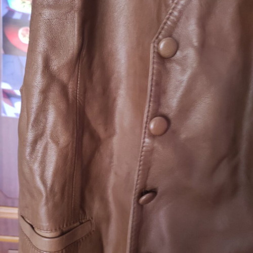 Women's leather vest