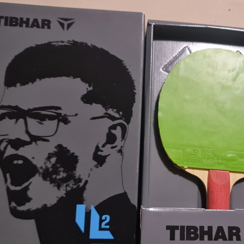 Tibhar L2 Ping Pong Racket Alexis Lebrun Krypto Carbon Like New