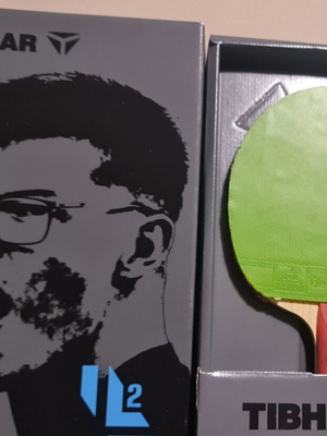 Tibhar L2 Ping Pong Racket Alexis Lebrun Krypto Carbon Like New