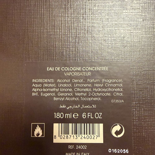 Acqua di Parma Colonia Oud Eau de Cologne Concentrée 180ml