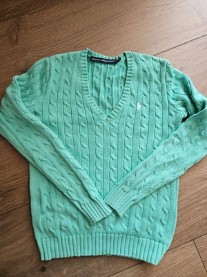 Ralph Lauren sport women's sweater like new, turquoise