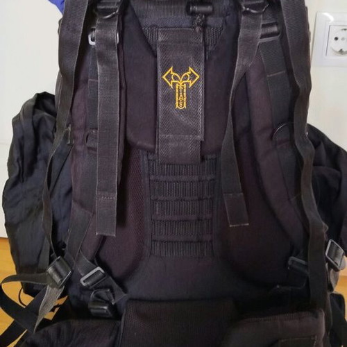 Terra Vermont 75L trekking backpack used for hiking and mountaineering