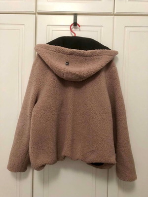 Basehit women's winter sherpa jacket like new, pink, size XL