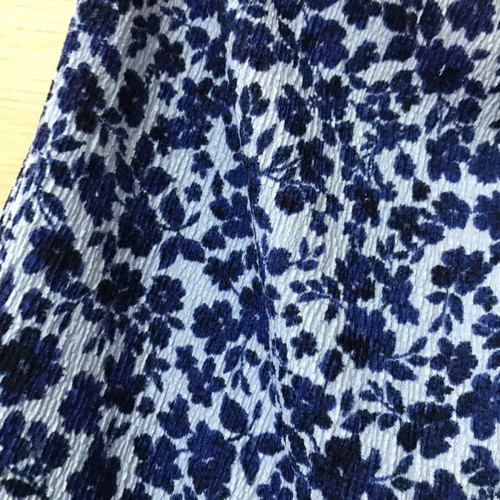 M&S dress-shorts new white with blue flowers