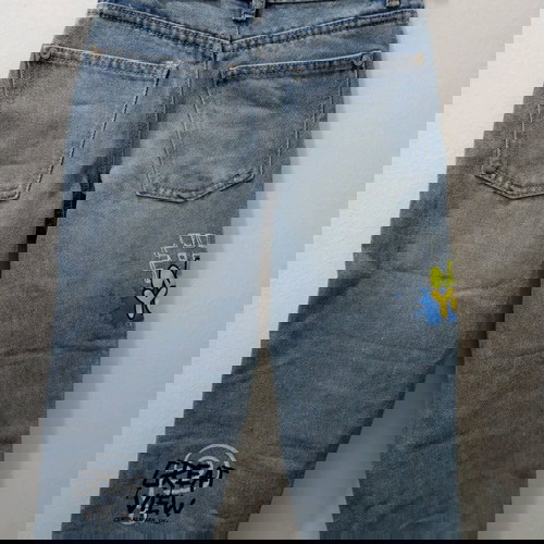 Παντελόνι Τζιν παιδικό Sinsay καινούργιο με σχέδιο, μέγεθος 104cm