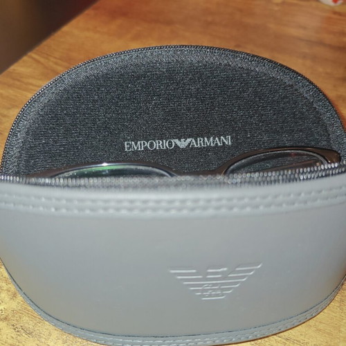 Emporio Armani eyeglasses like new, black frame