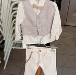 Baptism outfit boy new