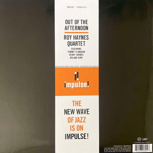Roy Haynes Quartet Out Of The Afternoon jazz record used