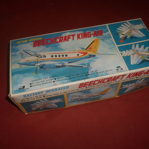 Beechcraft King-Air toy 1960 made in Japan new