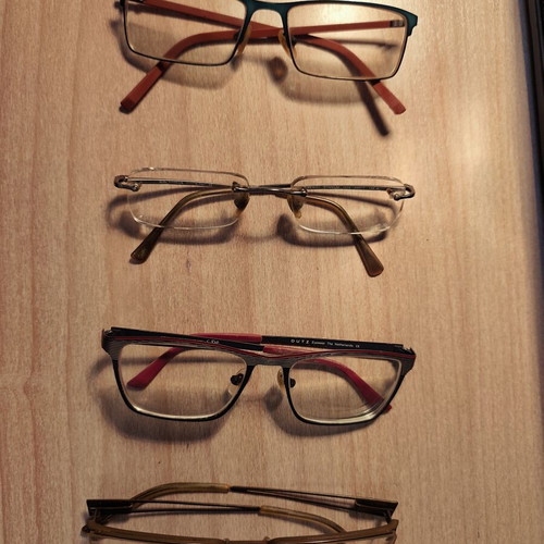 Myopia Glasses used, set of 4