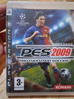 PES 2009 PS3 game good condition
