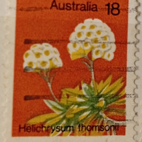 Australia stamp used