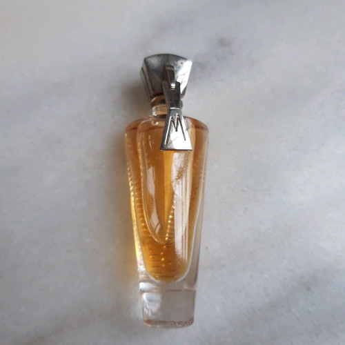 Set of used perfume miniatures