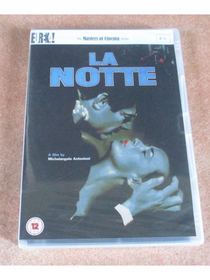 La Notte DVD καινούργιο, δράμα, region 2, αγγλική έκδοση Masters of Cinema