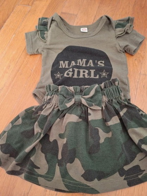 Baby set khaki 6–9 months like new