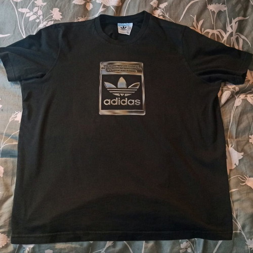 Adidas T Shirt Men XL Black Like New