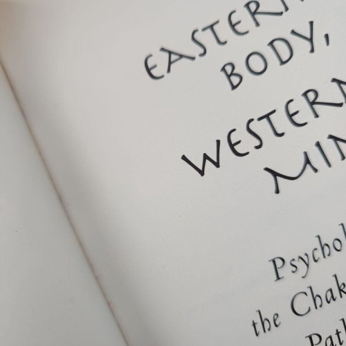 Eastern Body Western Mind book like new, English