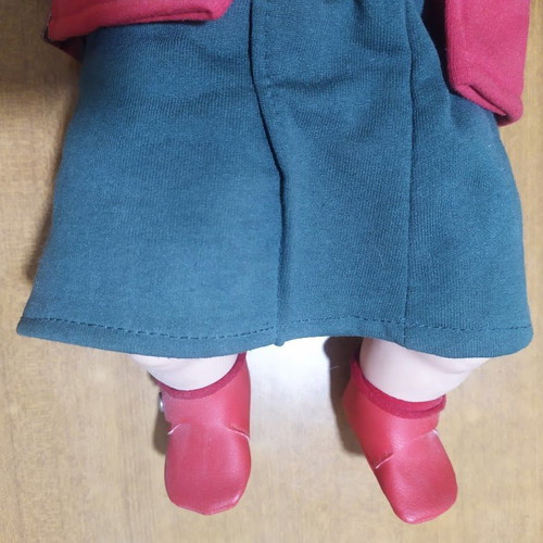 Plastic doll 48 cm height, baby girl