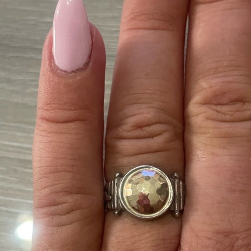 Ring Asimochryso 925 585 used, size 54