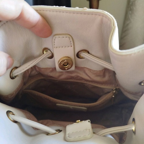 Axel shoulder bag used, beige