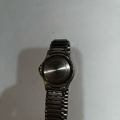 Watch with gold dial refurbished