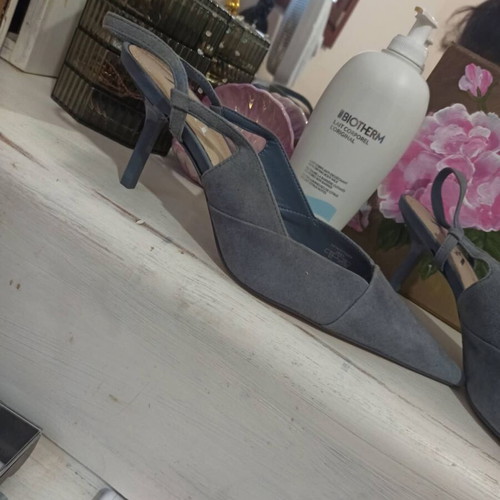Zara slingback shoes size 42 new blue