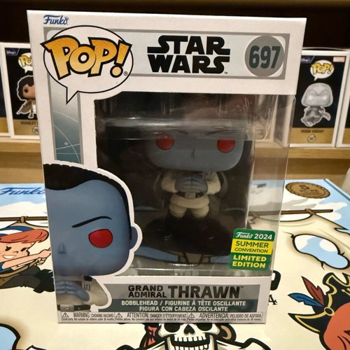 Funko Pop! Star Wars Grand Admiral Thrawn SDCC #697 new