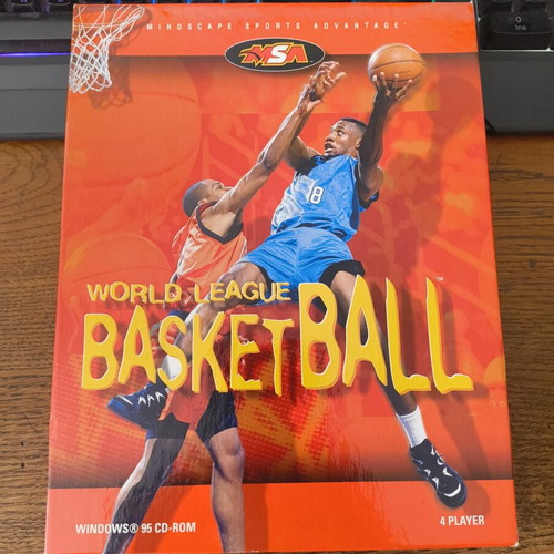 World League Basketball Final Four 97 PC like new, big box