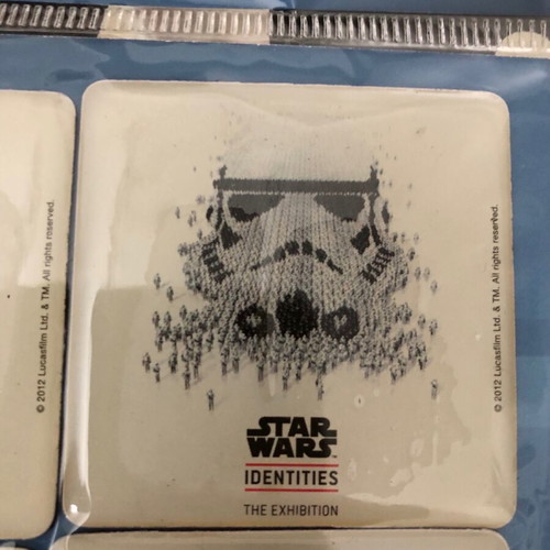 Star Wars Set of 8 Magnets New from SW Identities Exhibition