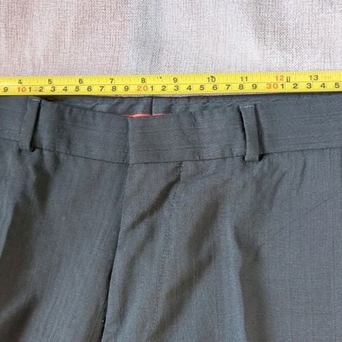 Hugo Boss black suit pants like new, size 48
