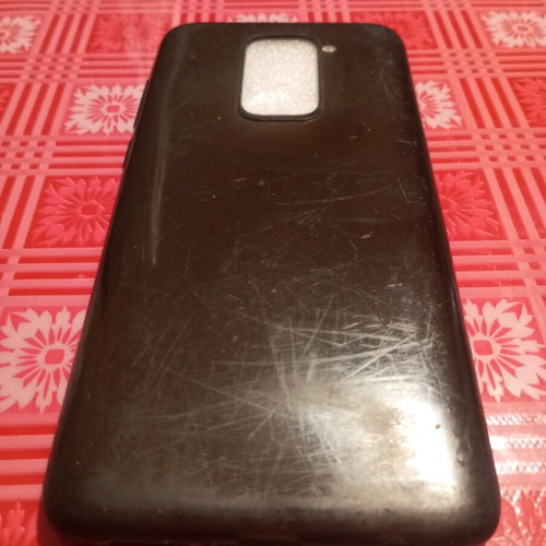 Xiaomi Redmi Note 9 silicone case used, black