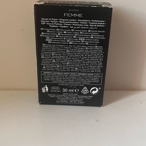 Avon Femme eau de Parfum 30ml like new