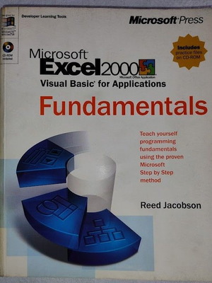 Microsoft Excel 2000 Visual Basic for Applications Fundamentals book like new