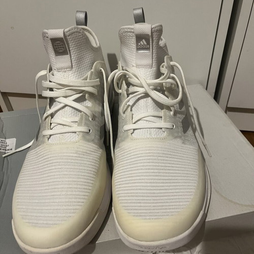 Adidas Crazy Flight Mid athletic shoes like new, white, size 46