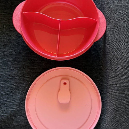 Tupperware Fancy Crystalwave Lunch Set with Thermal Bag new