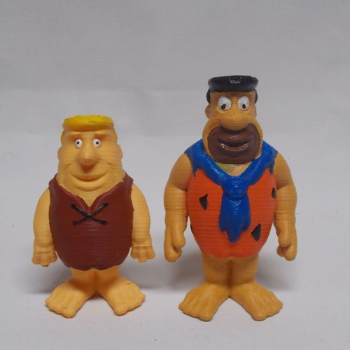 Flinstones figure like new, painted with acrylics