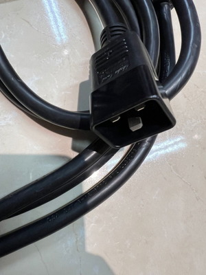 C19-C20 cable black 4.5 meters used