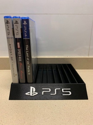 Поставка за игри PS5 нова, 3D принтирана