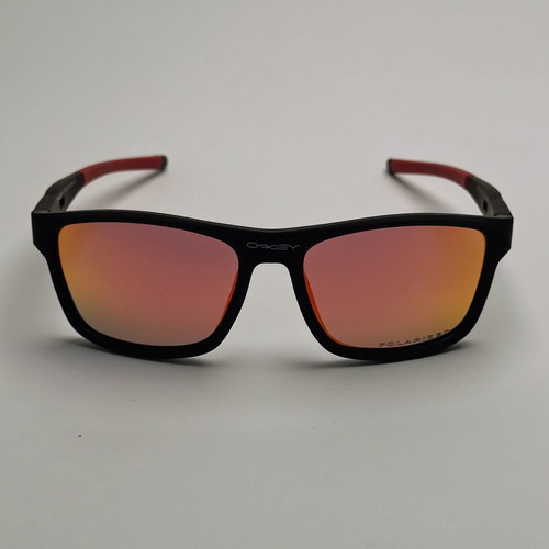 Oakleey Sport sunglasses new, polarized, blue and orange