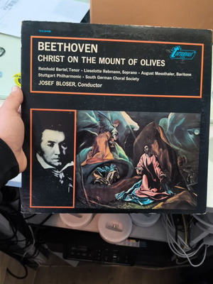 Beethoven Christ on the Mount of Olives vinyl record used