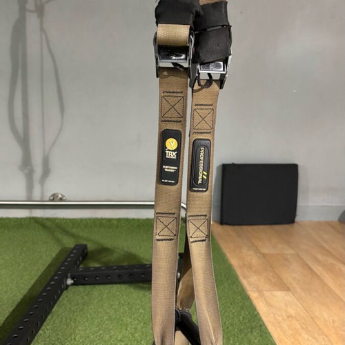 TRX straps used, original with wear marks