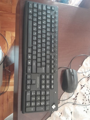 Keyboard and mouse set used, functional