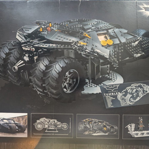 Lego 76240 Batmobile Tumbler used with instructions