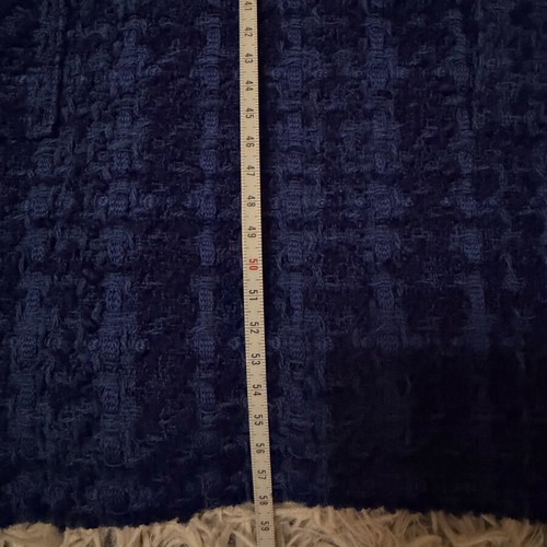ZARA Short Dress Made of Embossed Tweed Fabric Like New, Size M