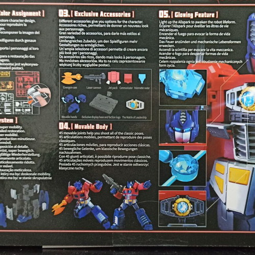 Hasbro Blokees Transformers G1 Optimus Prime Action Edition model kit new
