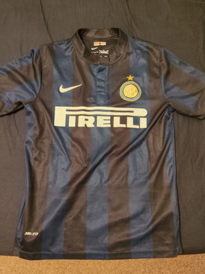 Inter football jersey used, authentic